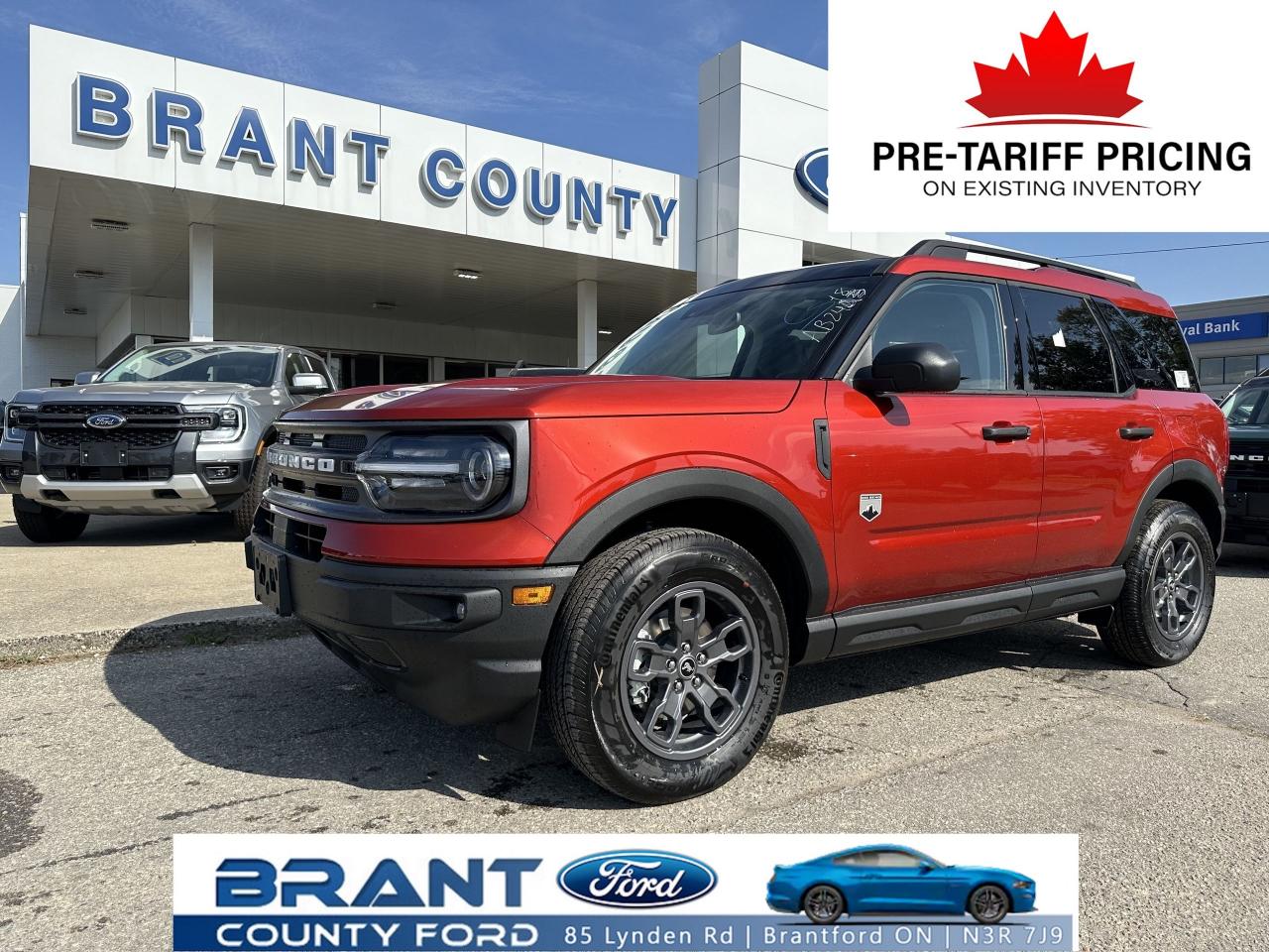 New 2024 Ford Bronco Sport BIG BEND for sale in Brantford, ON