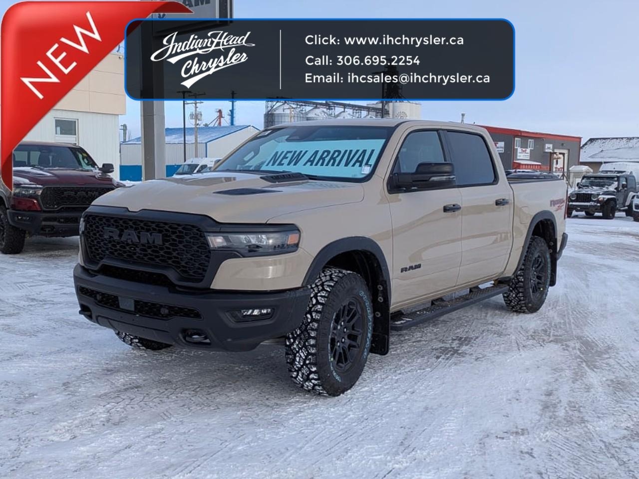 New 2025 RAM 1500 Rebel -  Navigation -  Apple CarPlay for sale in Indian Head, SK