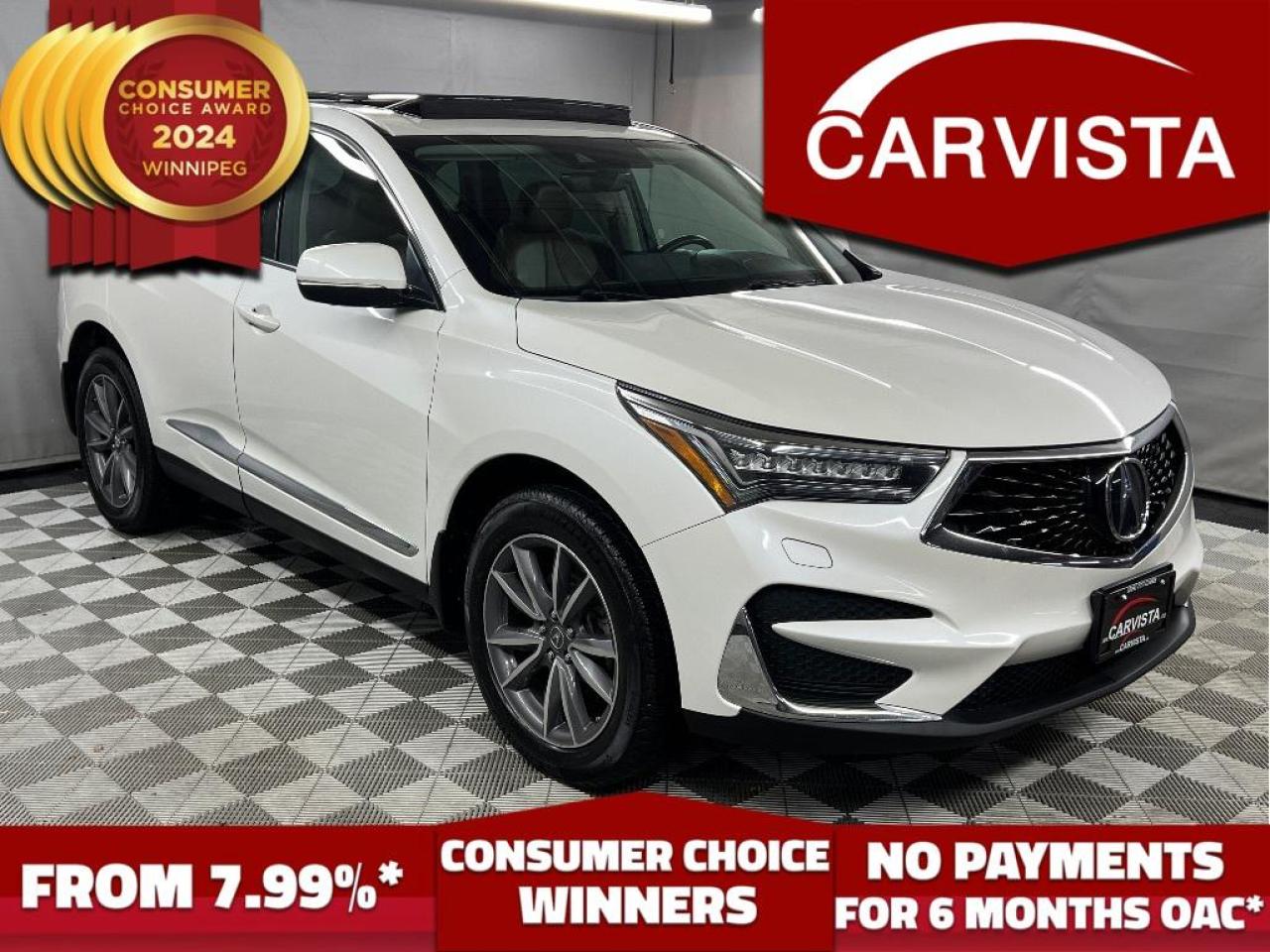 Used 2019 Acura RDX Elite AWD - NO ACCIDENTS/PANORAMIC SUNROOF - for sale in Winnipeg, MB