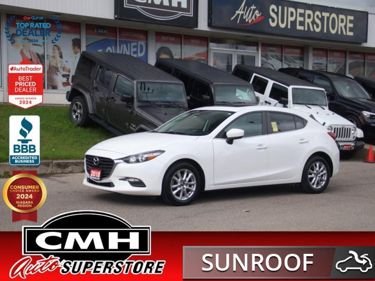 Used 2018 Mazda MAZDA3 Sport GS  **SUNROOF - HTD SW** for sale in St. Catharines, ON