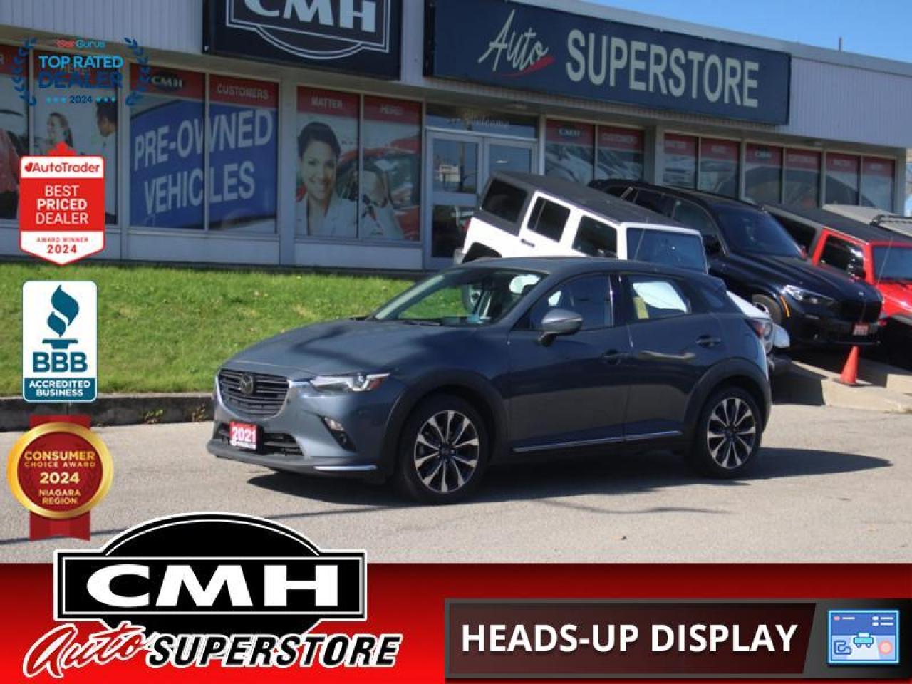 Used 2021 Mazda CX-3 GT  **SUNROOF - LEATHER** for sale in St. Catharines, ON