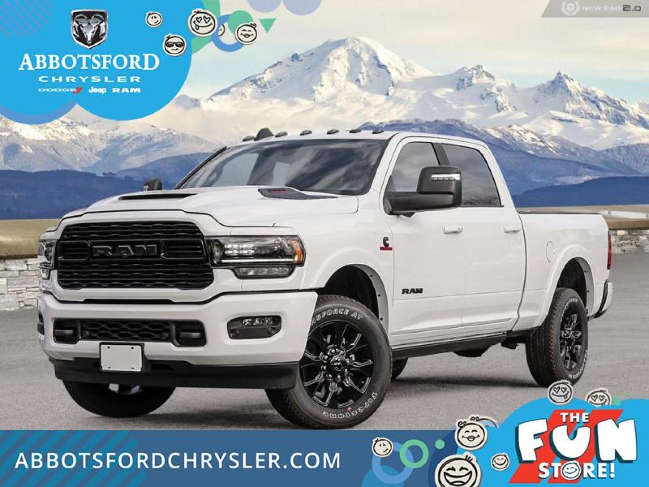 New 2024 RAM 3500 Limited  - Night Edition - Sunroof - $396.65 /Wk for sale in Abbotsford, BC