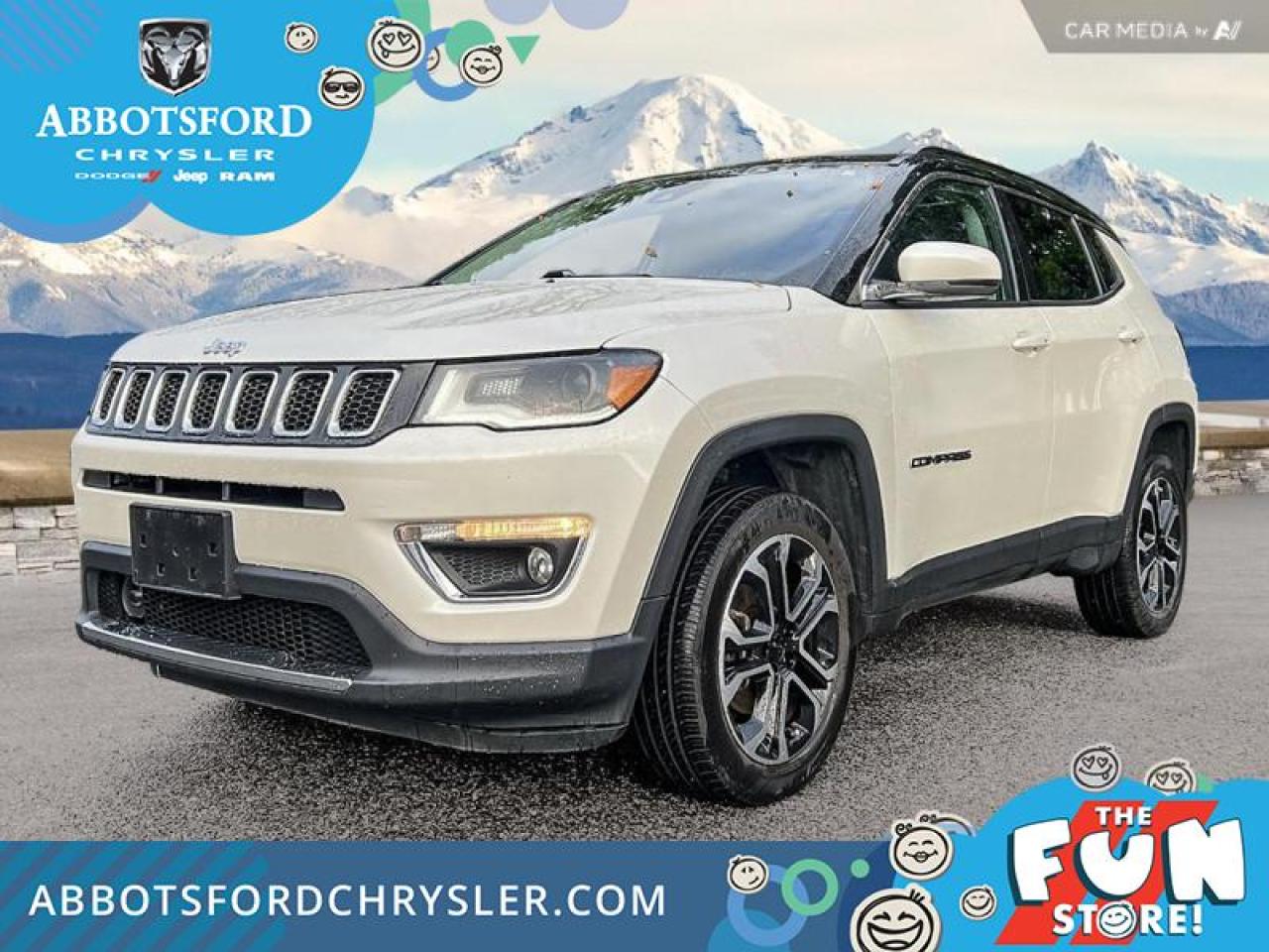 Used 2018 Jeep Compass Limited  - Leather Seats -  Remote Start - $66.89 /Wk for sale in Abbotsford, BC