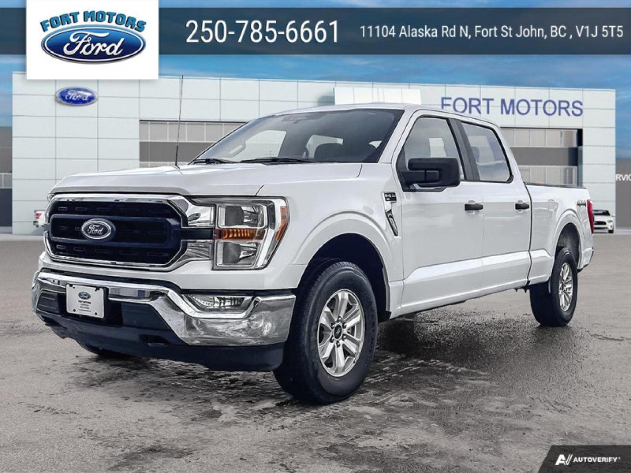 Used 2022 Ford F-150 XL  - Apple CarPlay -  Android Auto for sale in Fort St John, BC