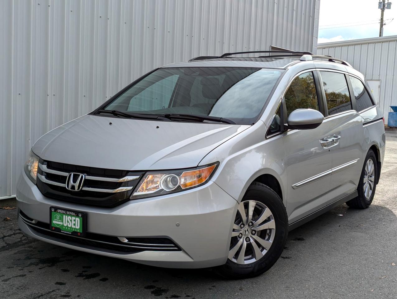 Used 2014 Honda Odyssey EX-L $291 BI-WEEKLY - LOCAL TRADE, LOWER THAN AVERAGE KM'S, NEW BRAKES for sale in Cranbrook, BC