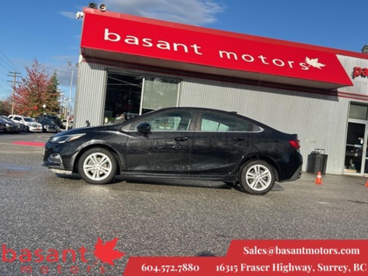 Used 2018 Chevrolet Cruze Diesel!! Leather, Backup Cam, Low KMs! for sale in Surrey, BC