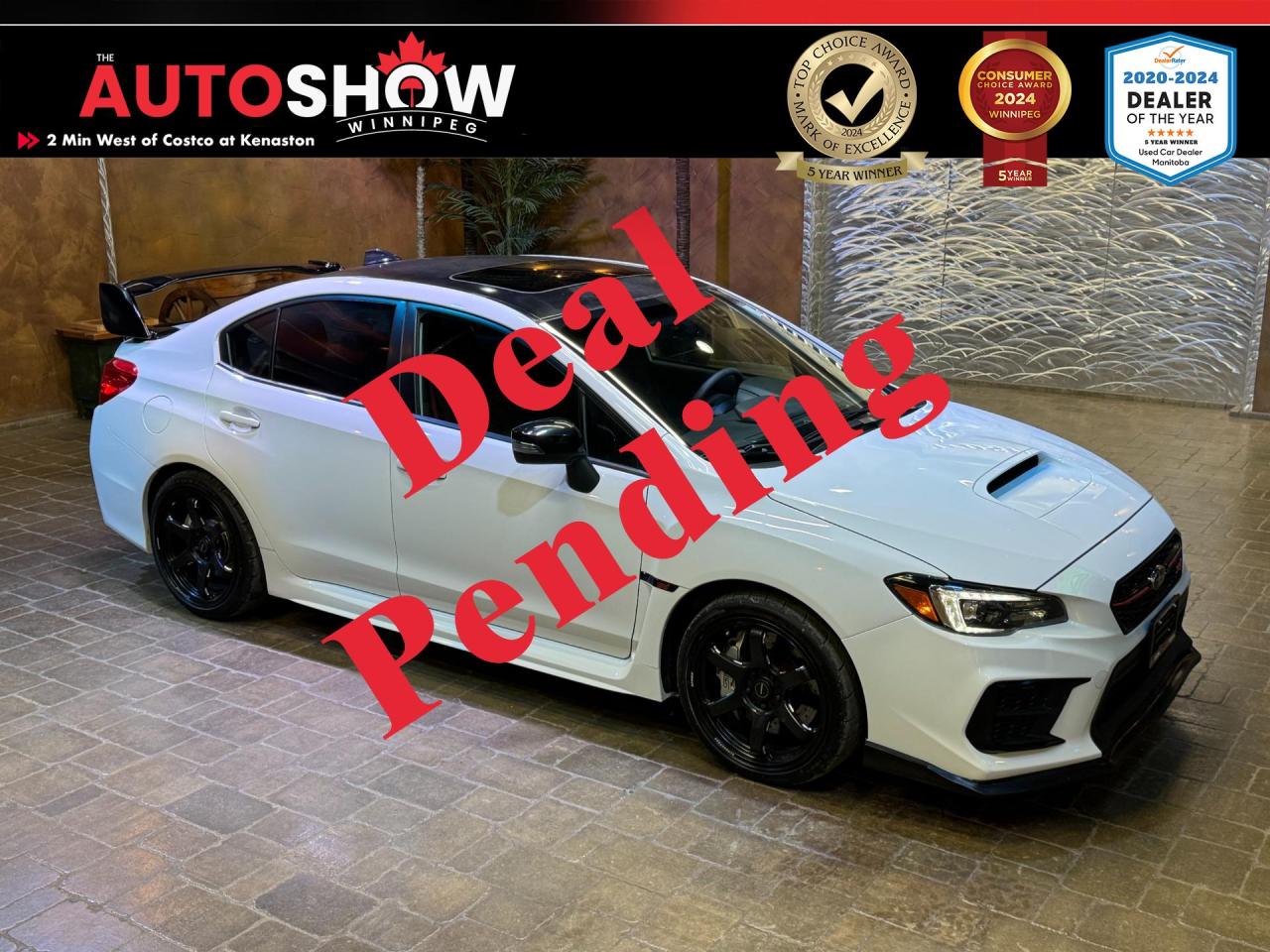 Used 2020 Subaru WRX STI KANRAI EDITION - Clean Record, Low Mileage!! for sale in Winnipeg, MB