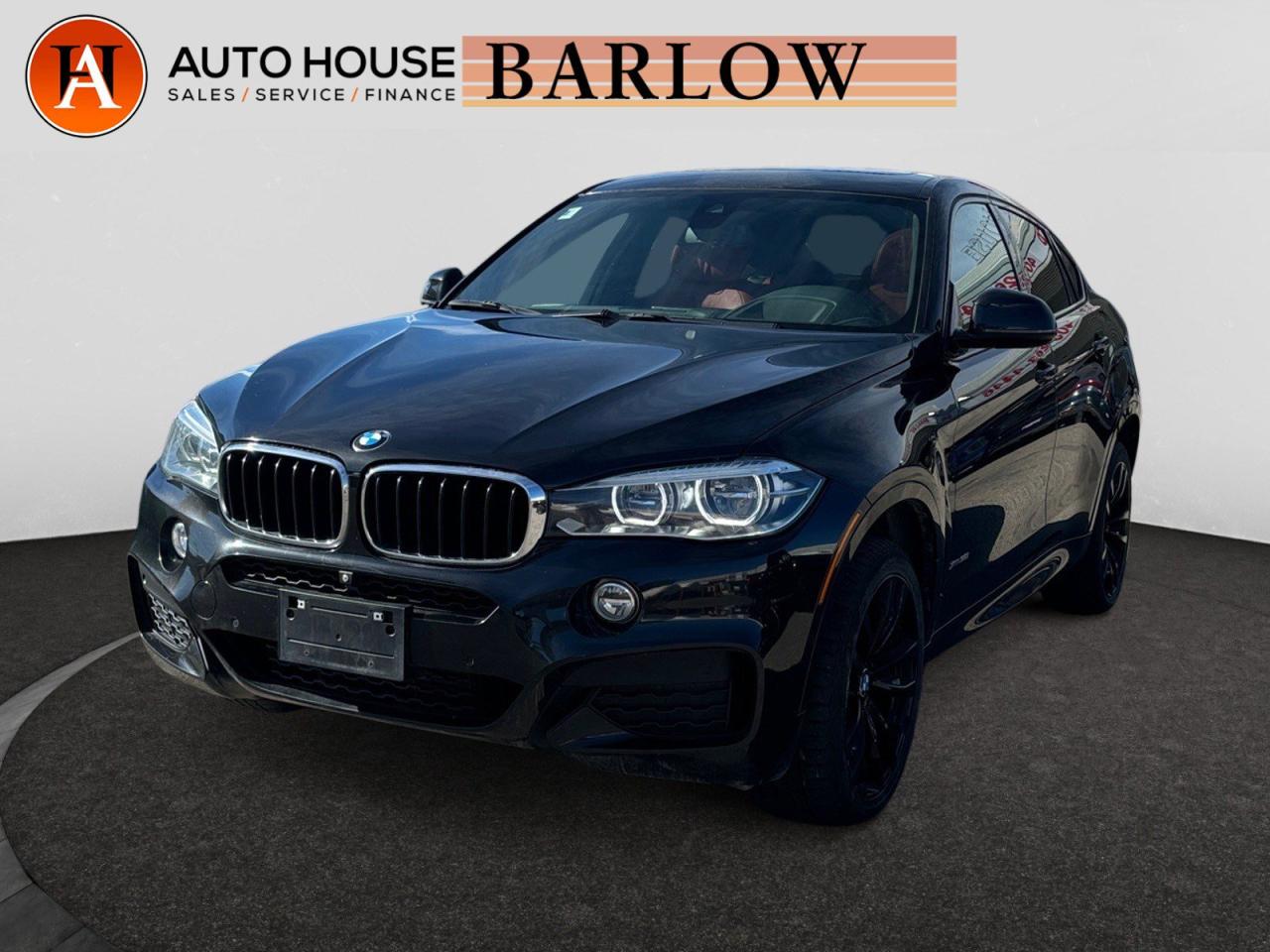 Used 2017 BMW X6 xDrive35i M PACKAGE RED INTERIOR NAVIGATION BACKUP CAMERA SUNROOF for sale in Calgary, AB