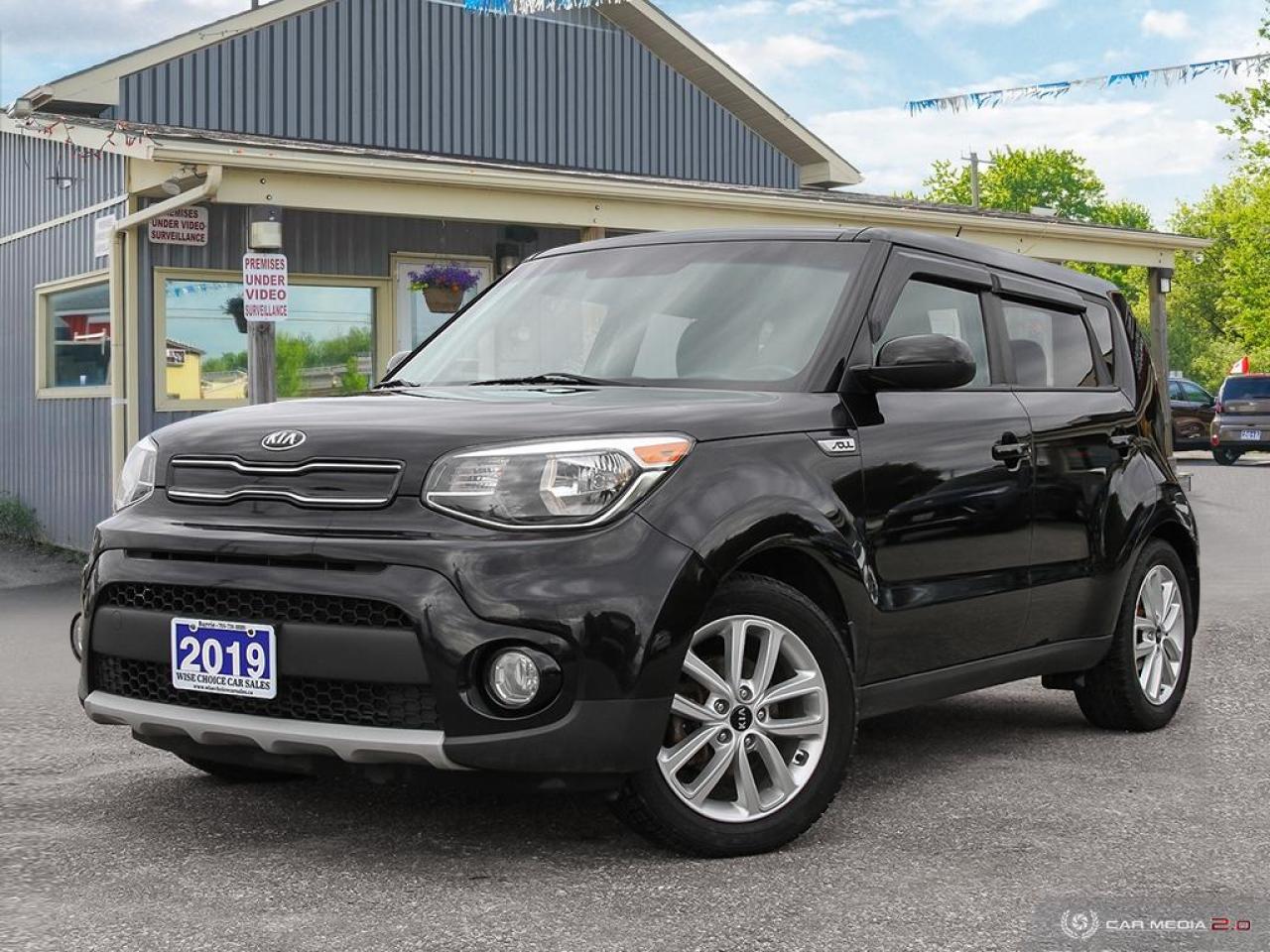 Used 2019 Kia Soul EX+ Auto, ECO, R/V CAM, B.TOOTH, H/SEATS & S.WHEEL for sale in Orillia, ON