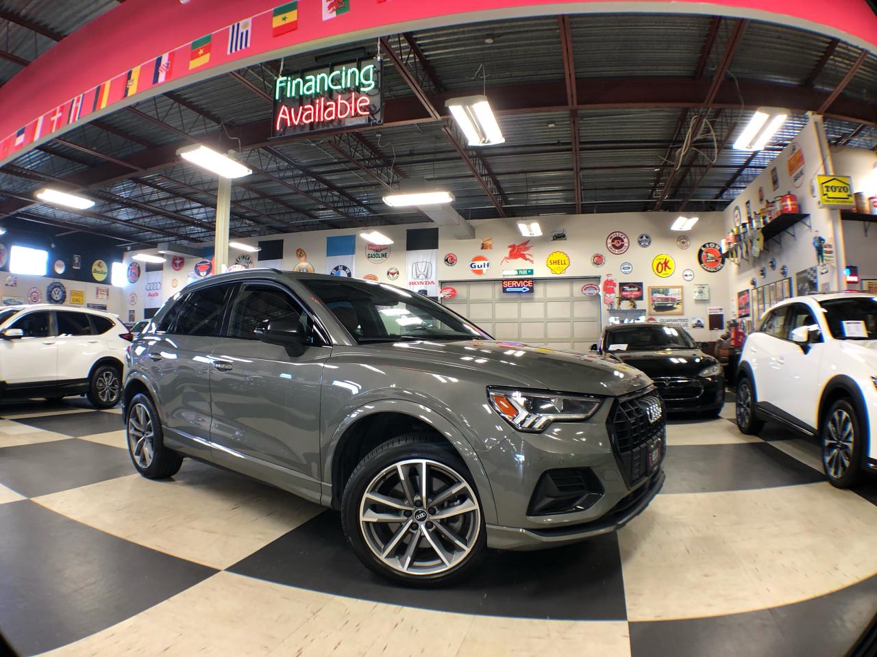 Used 2021 Audi Q3 KOMFORT AWD LEATHER PAN/ROOF CARPLAY B/SPOT CAMERA for sale in North York, ON