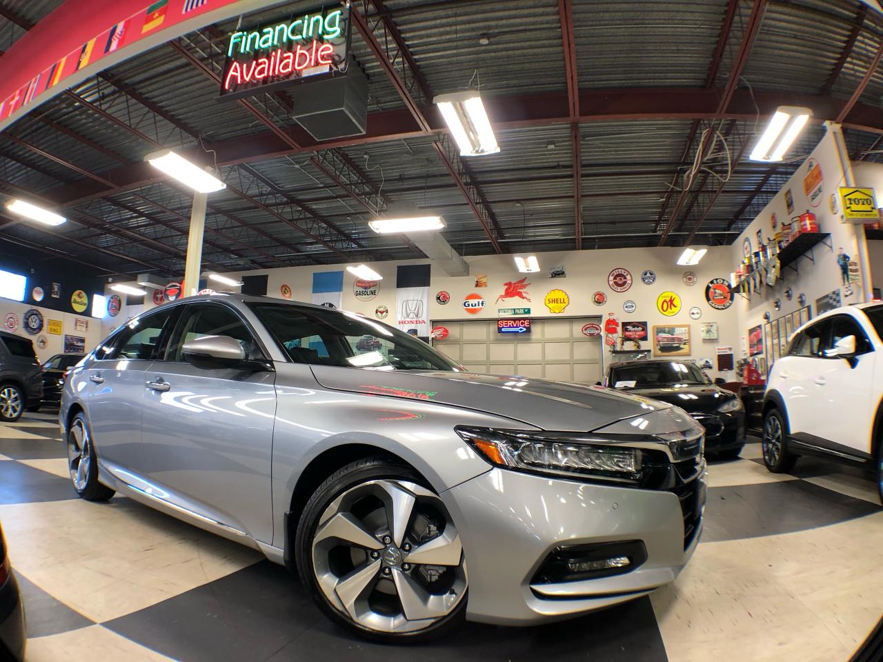 Used 2019 Honda Accord TOURING LEATHER SUNROOF NAVI CARPLAY B/SPOT CAMERA for sale in North York, ON