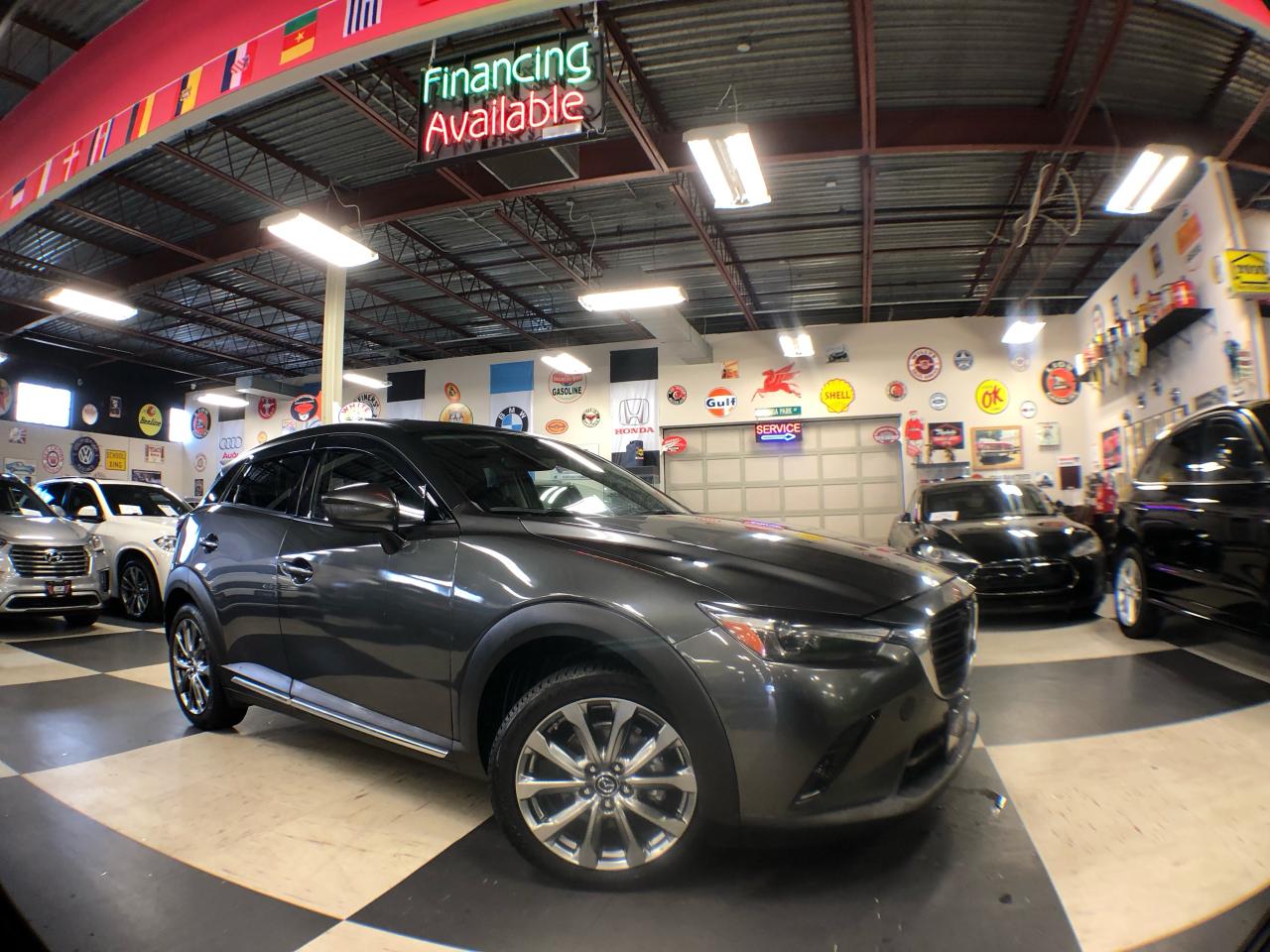 Used 2019 Mazda CX-3 GT AWD LEATHER P/SUNROOF NAVI B/SPOT CAMERA for sale in North York, ON