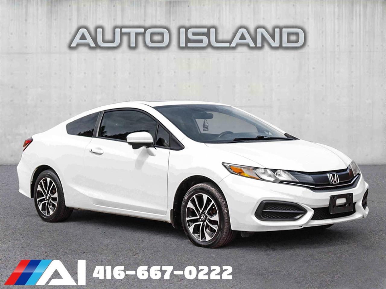 Used 2014 Honda Civic COUPE 2dr CVT EX, Backup Camera, Sunroof, Alloy for sale in North York, ON