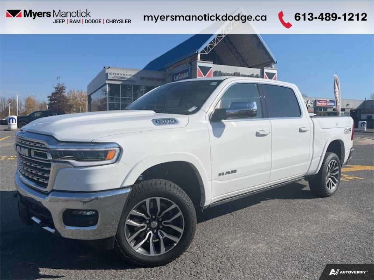 New 2025 RAM 1500 Limited Longhorn  - Leather Seats - $319.66 /Wk for sale in Ottawa, ON