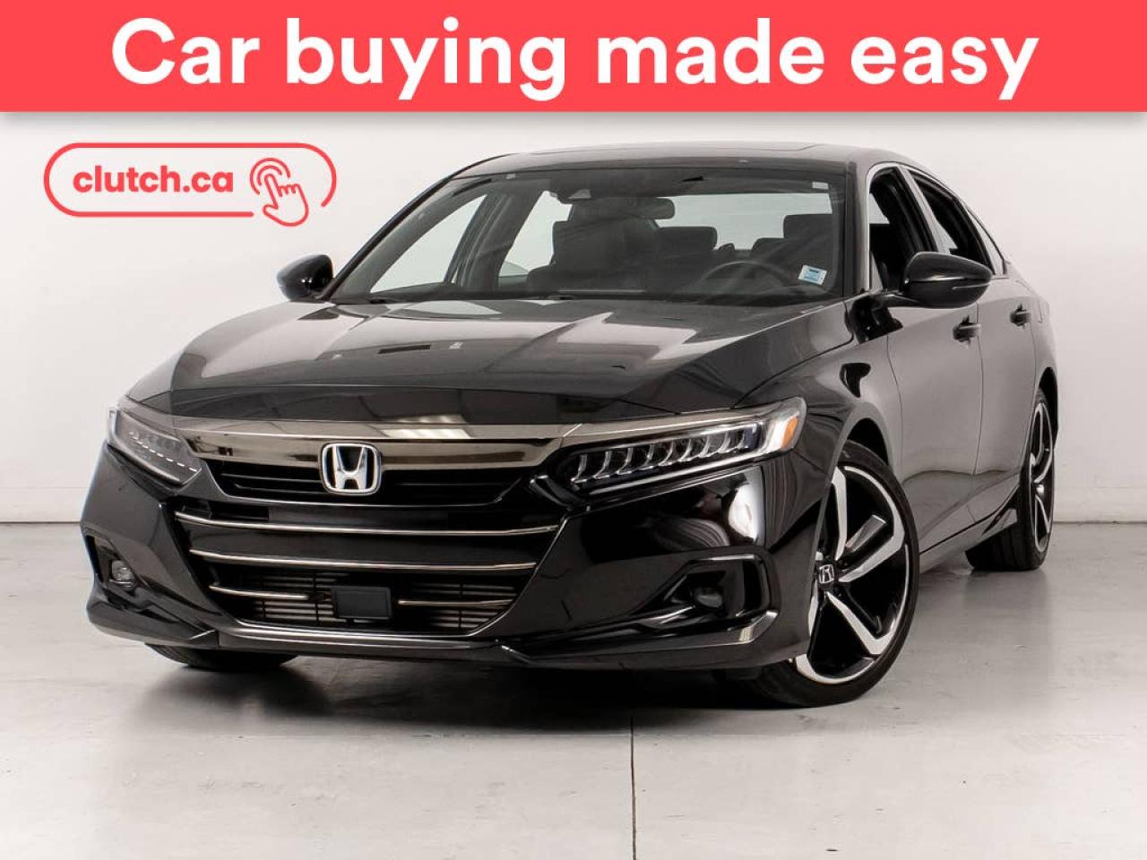 Used 2021 Honda Accord Sport 2.0 w/ Sunroof, Adaptive Cruise Control, Backup Cam for sale in Bedford, NS