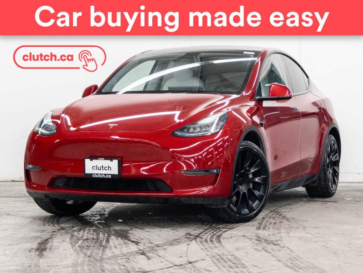 Used 2021 Tesla Model Y Standard Range w/ Autopilot, Nav, Glass Roof for sale in Toronto, ON