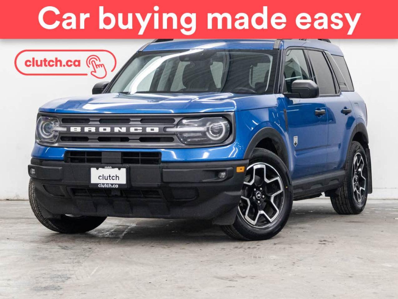 Used 2022 Ford Bronco Sport Big Bend 4x4 w/ Heated Front Seats, Rearview Camera, A/C for sale in Toronto, ON