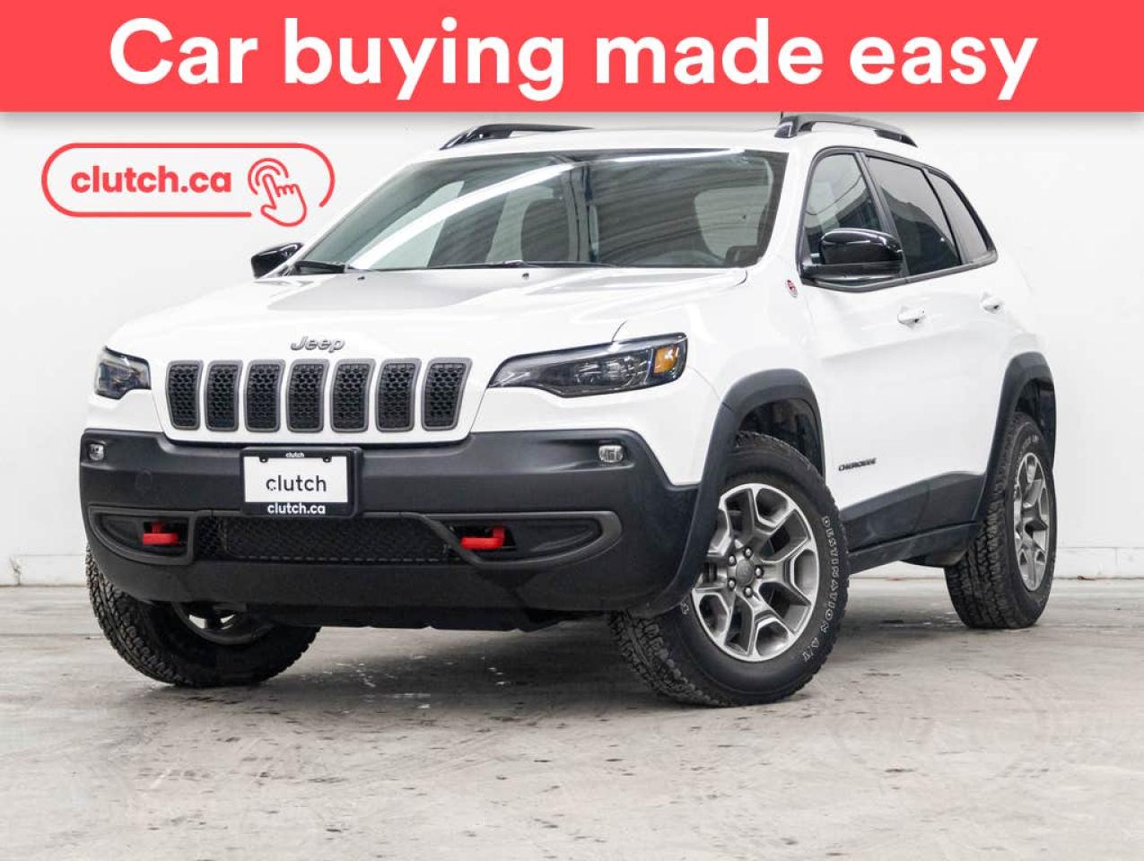 Used 2022 Jeep Cherokee Trailhawk 4x4 w/ Uconnect 4C, Nav, Apple CarPlay & Android Auto for sale in Toronto, ON