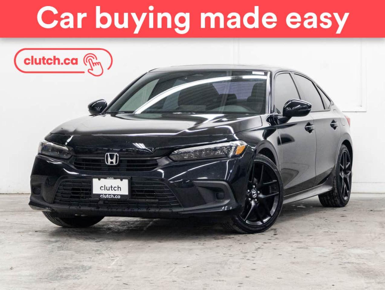 Used 2024 Honda Civic Sedan Sport w/ Apple CarPlay & Android Auto, Heated Steering Wheel, Heated Front Seats for sale in Toronto, ON