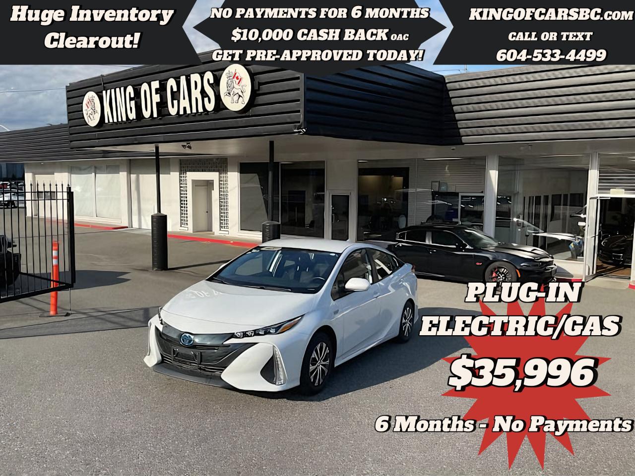 Used 2022 Toyota Prius Prime Auto for sale in Langley, BC