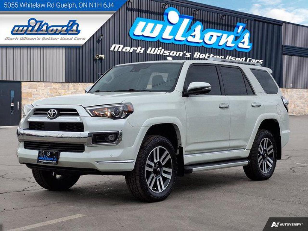 Used 2022 Toyota 4Runner Limited, Leather, Sunroof, Nav, Cooled & Heated Seats & more!! for sale in Guelph, ON