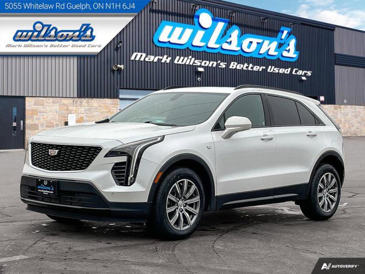 Used 2019 Cadillac XT4 AWD Sport Leather, Heated Steering + Seats, CarPlay + Android, Remote Start, Power Liftgate & more!! for sale in Guelph, ON