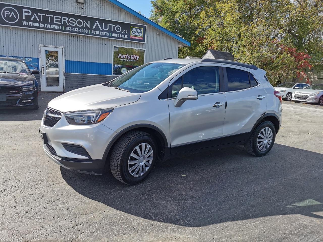 <p>FRONT WHEEL DRIVE-4CYL-BACK UP CAM-WE FINANCE&nbsp;Welcome to Patterson Auto Sales, where we have a fantastic deal on a pre-owned 2018 Buick Encore SUV. This sleek and stylish vehicle is equipped with a powerful 1.4L L4 DOHC 16V TURBO engine, providing you with a smooth and efficient ride. With its spacious interior and top-of-the-line features, the Buick Encore is the perfect choice for any adventure. Don't miss out on this incredible opportunity to own a high-quality vehicle at an unbeatable price. Come visit us at Patterson Auto Sales and take a test drive today!</p>