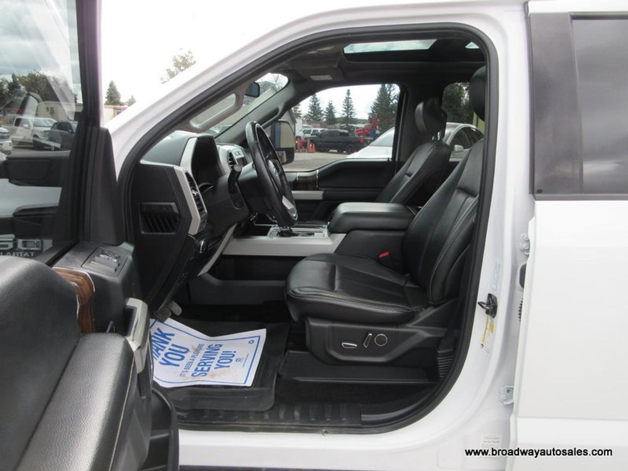2018 Ford F-150 GREAT VALUE LARIAT-EDITION 5 PASSENGER 3.5L - ECO-BOOST.. 4X4.. CREW-CAB.. SHORTY.. NAVIGATION.. POWER SUNROOF.. HEATED/AC SEATS.. Photo