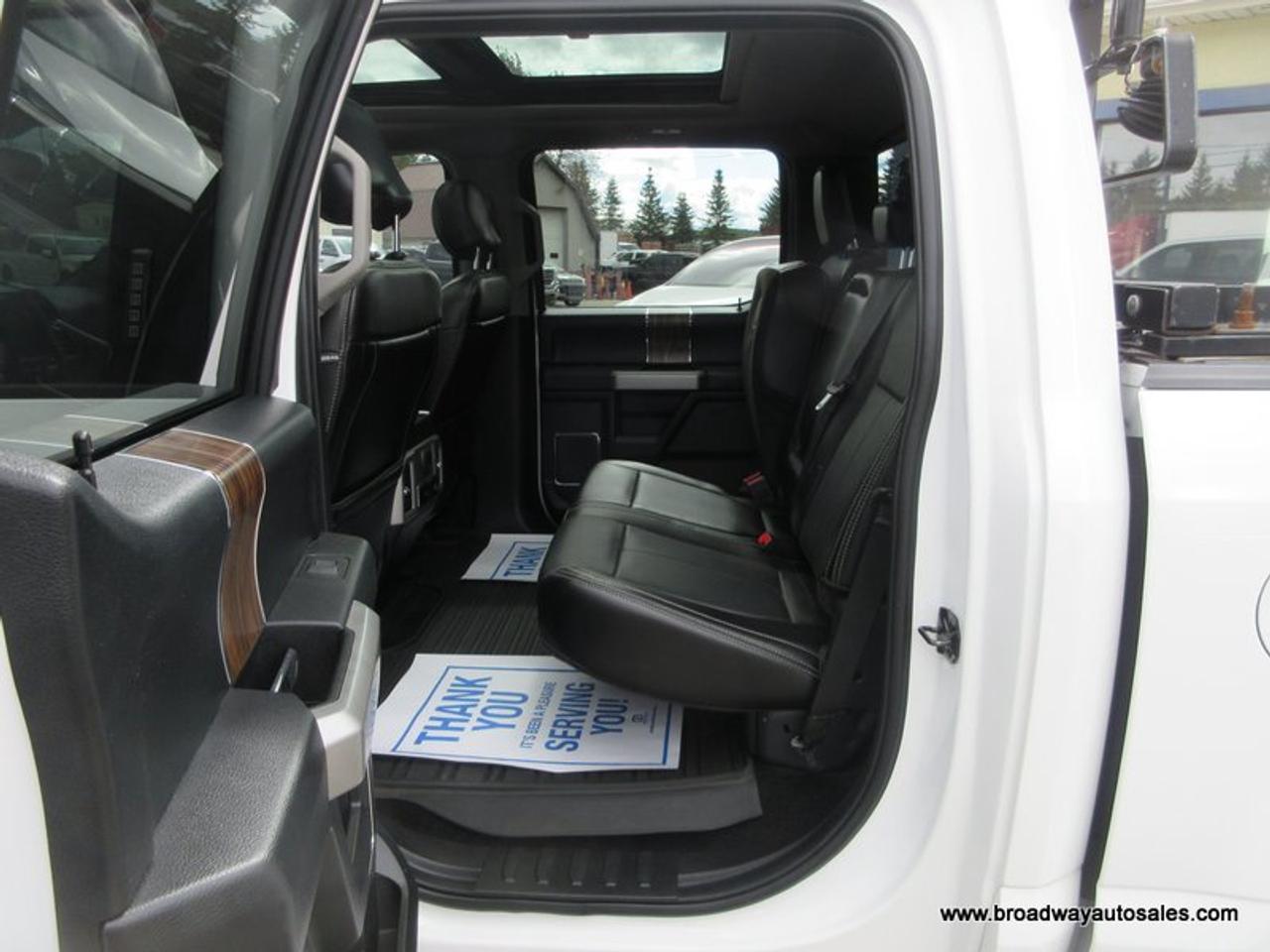 2018 Ford F-150 GREAT VALUE LARIAT-EDITION 5 PASSENGER 3.5L - ECO-BOOST.. 4X4.. CREW-CAB.. SHORTY.. NAVIGATION.. POWER SUNROOF.. HEATED/AC SEATS.. Photo