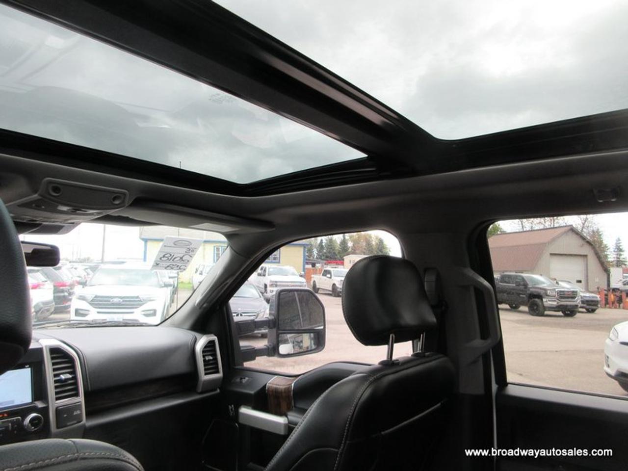 2018 Ford F-150 GREAT VALUE LARIAT-EDITION 5 PASSENGER 3.5L - ECO-BOOST.. 4X4.. CREW-CAB.. SHORTY.. NAVIGATION.. POWER SUNROOF.. HEATED/AC SEATS.. Photo