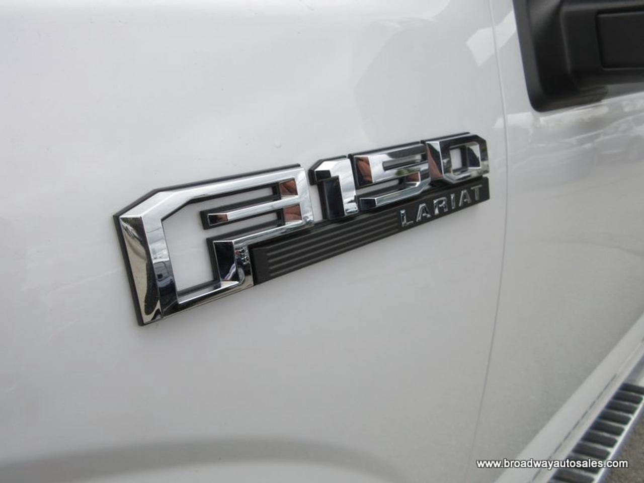 2018 Ford F-150 GREAT VALUE LARIAT-EDITION 5 PASSENGER 3.5L - ECO-BOOST.. 4X4.. CREW-CAB.. SHORTY.. NAVIGATION.. POWER SUNROOF.. HEATED/AC SEATS.. Photo