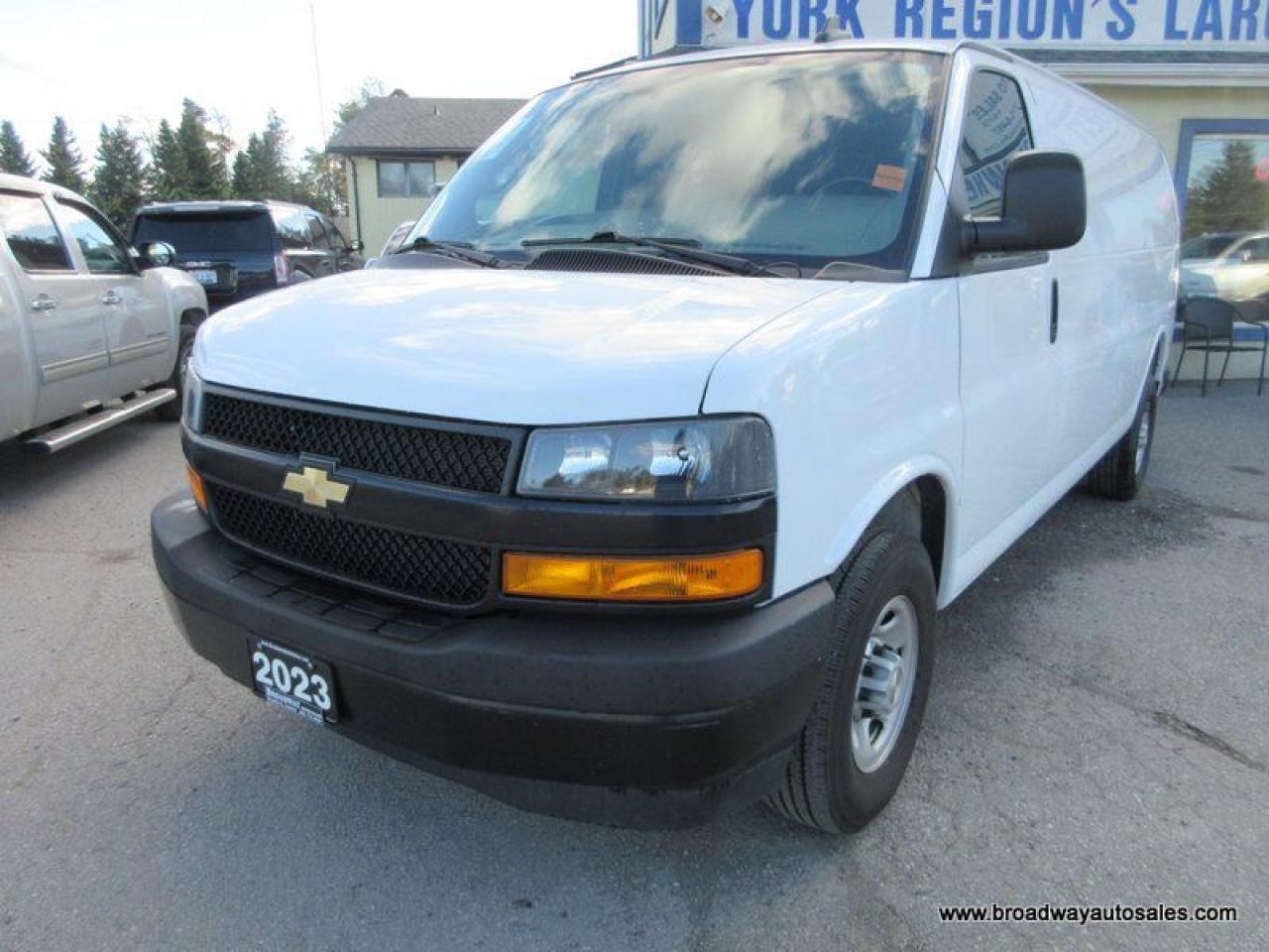 Used 2023 Chevrolet Express 3/4 TON CARGO-MOVING 2 PASSENGER 4.3L - V6.. EXTENDED-CARGO-AREA.. TOW SUPPORT.. BACK-UP CAMERA.. BARN-DOOR-ENTRANCES.. for sale in Bradford, ON