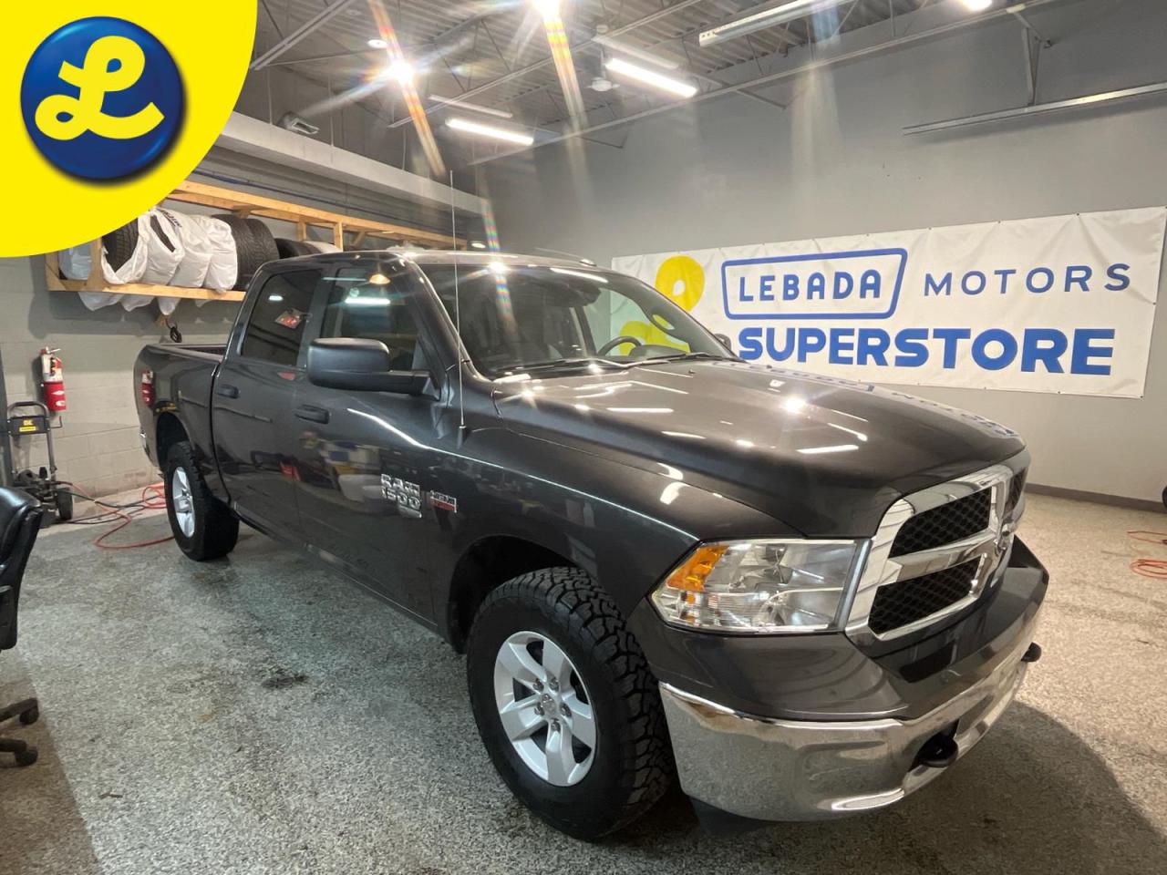 Used 2022 RAM 1500 Classic 1500 CLASSIC SLT CREW CAB 4X4  * Class IV Hitch Receiver * Trailer Brake Controller * 8-Speed Automatic Transmission (TorqueFlite) * Anti-Spin Rear Di for sale in Cambridge, ON