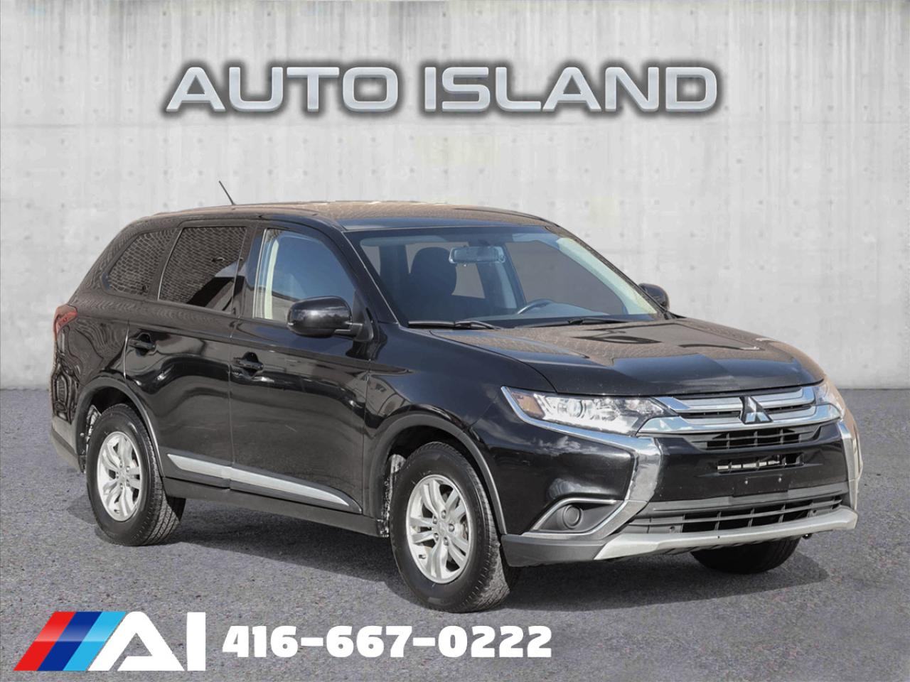 Used 2016 Mitsubishi Outlander AWC ES, Backup Camera, Front Camera, No Accident for sale in Toronto, ON