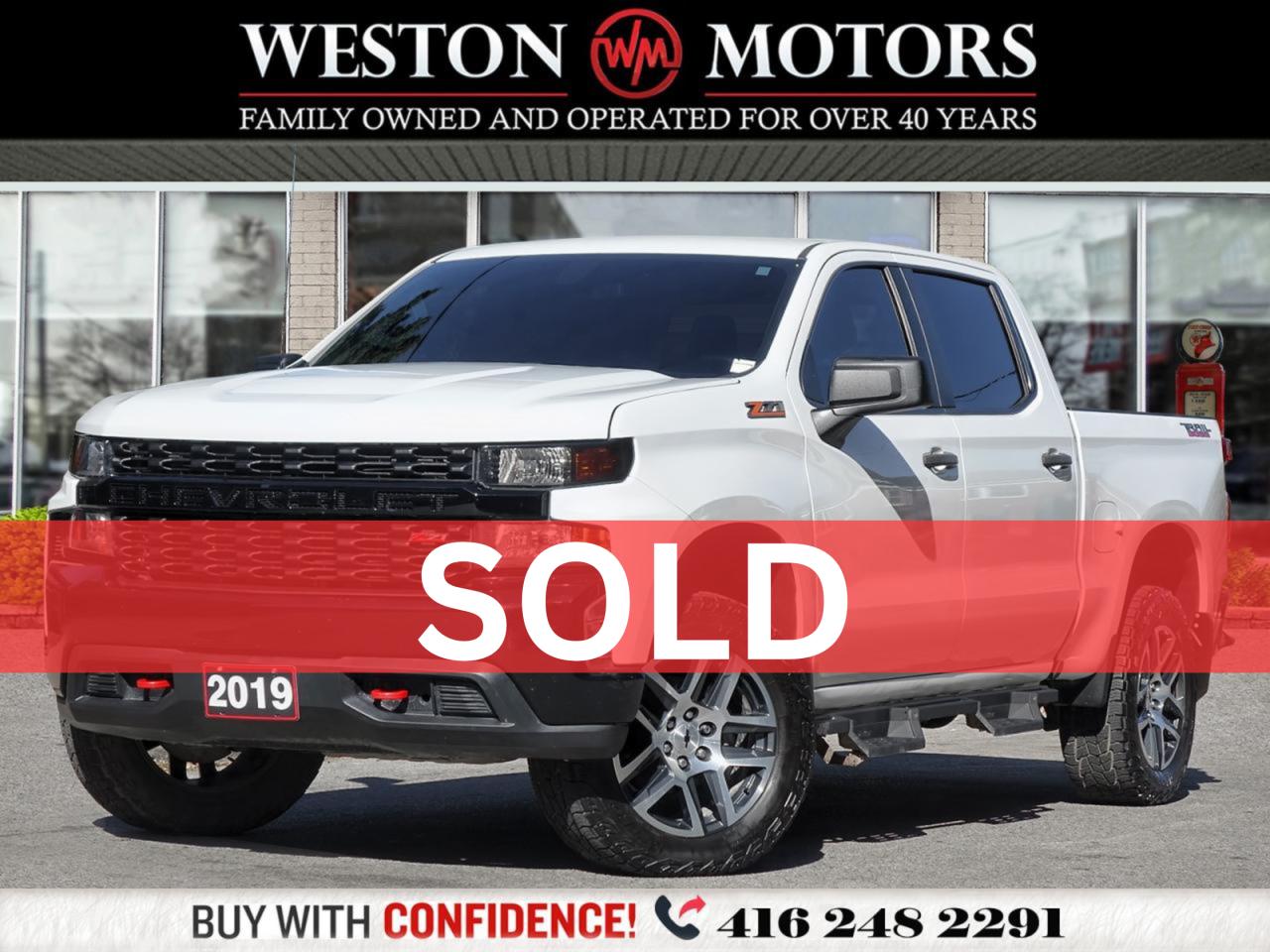 Used 2019 Chevrolet Silverado 1500 4X4*CREWCAB*REVCAM*TRAILBOSS*POWER GROUP*5.3L!!* for sale in Toronto, ON