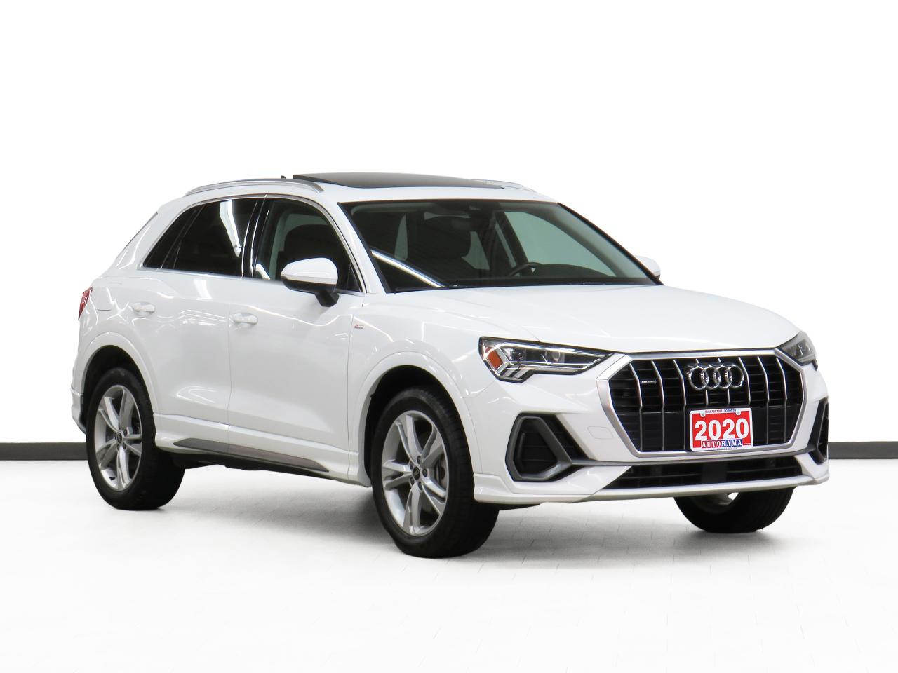 2020 Audi Q3 TECHNIK | S-Line | AWD | Nav | Sunroof | Leather