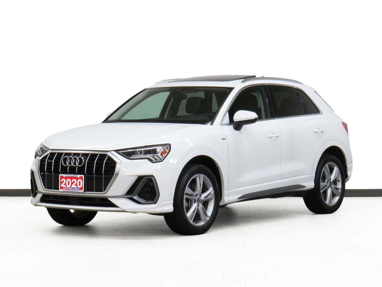 2020 Audi Q3 TECHNIK | S-Line | AWD | Nav | Sunroof | Leather