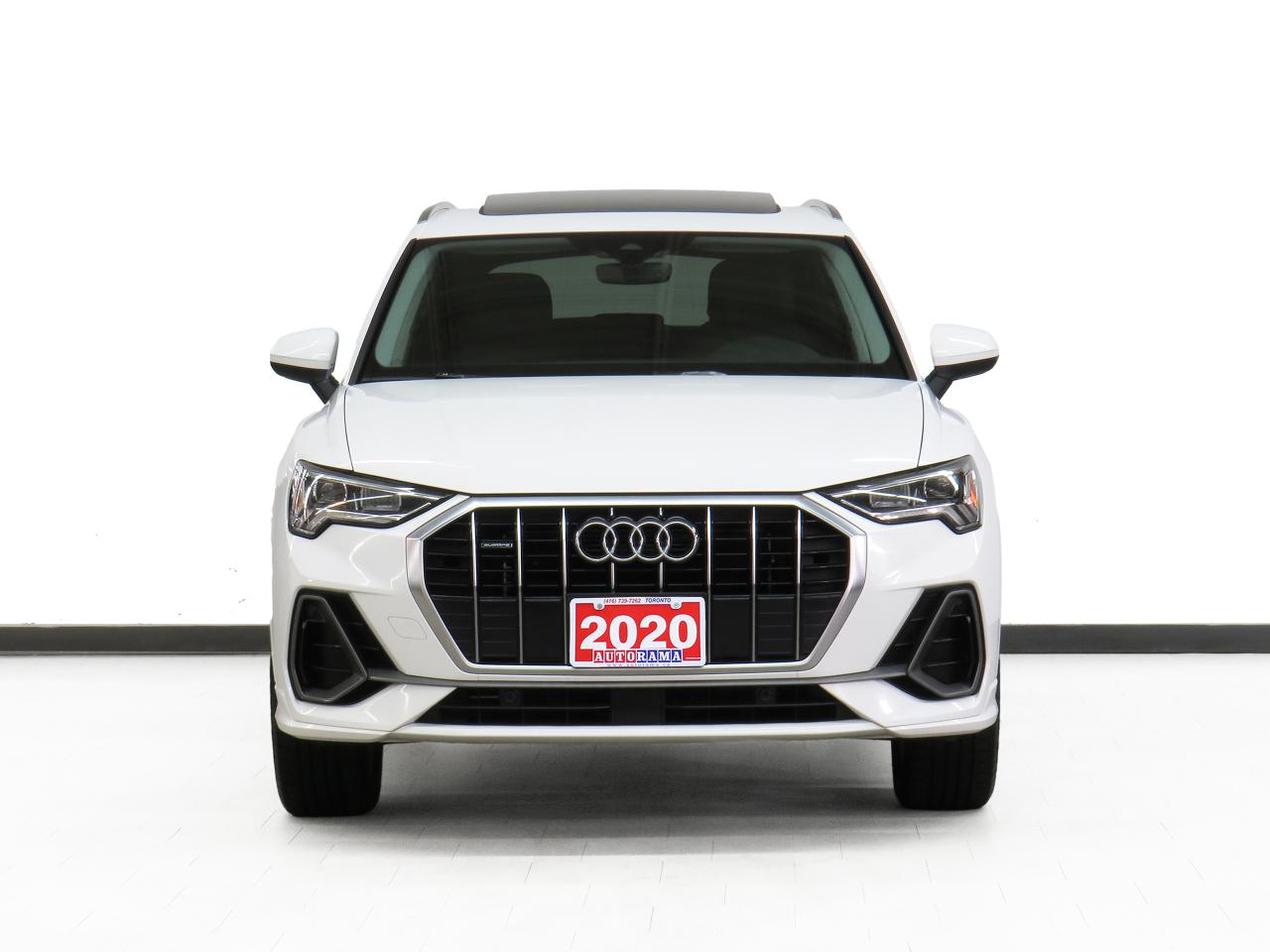 2020 Audi Q3 TECHNIK | S-Line | AWD | Nav | Sunroof | Leather