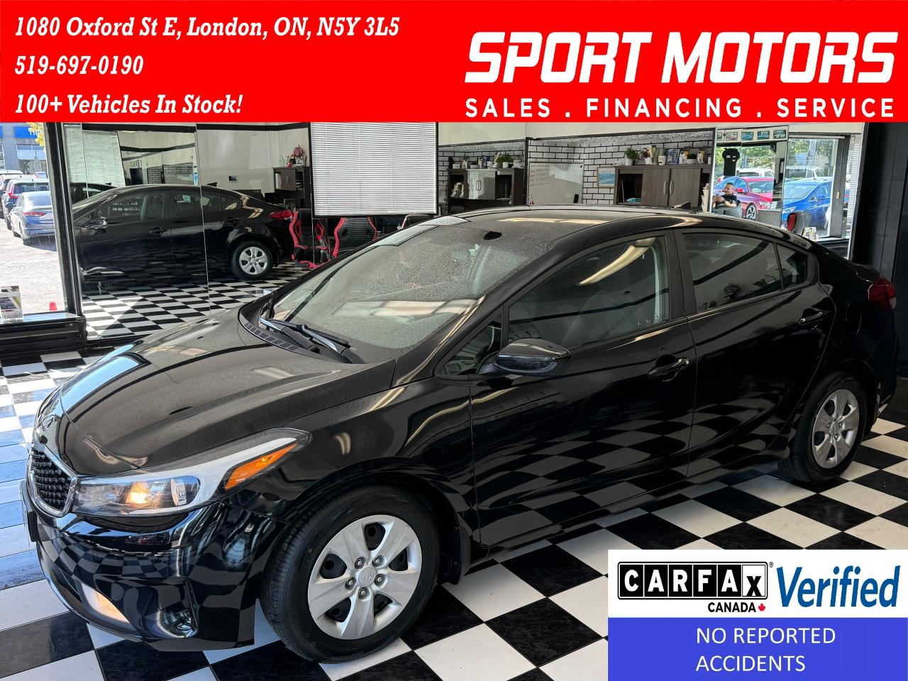 2017 Kia Forte LX+New Tires+ApplePlay+Heated Seats+CLEAN CARFAX