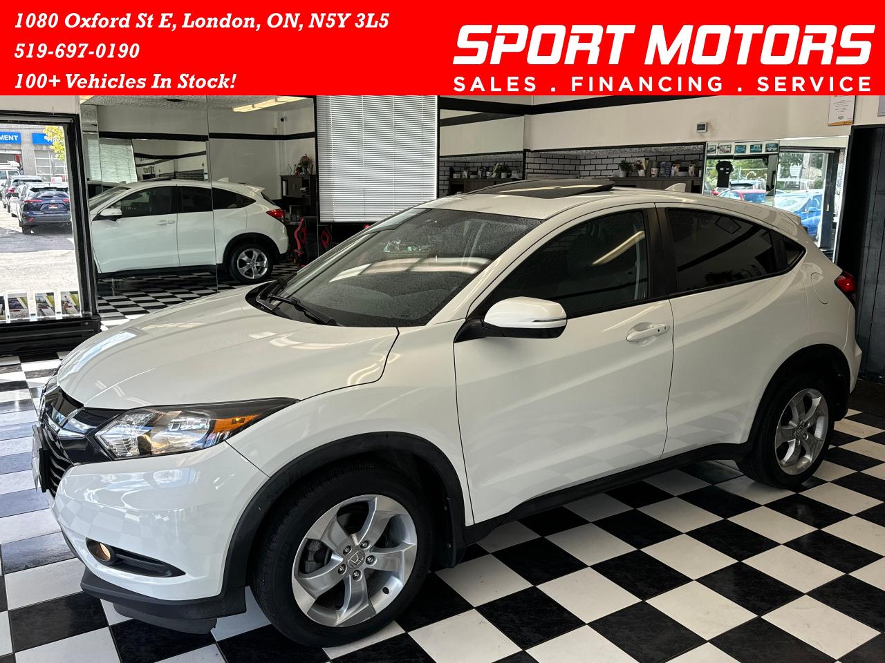 2016 Honda HR-V EX+Sunroof+Side Camera+Heated Seats+Dual Temp Cont