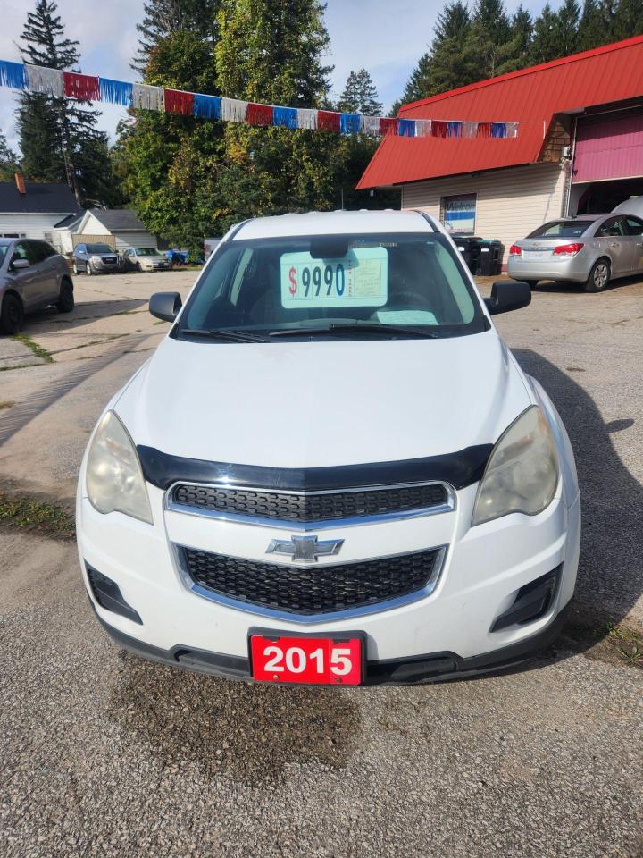 <p>2015 chev equinox runs and drives excellent body is awesome condition price shown includes certification safety and 6 months 10,000km warranty feel free to contact Erics Autos 705 487 2277 we are located midway between barrie and orillia on hwy 11 south at the 5th line of Oro-Medonte </p>