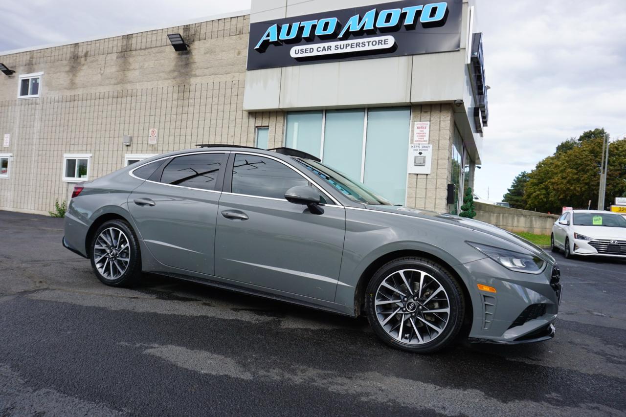 <div>*ACCIDENT FREE*LOCAL ONTARIO CAR*SAFETY INCLUDED<span>* </span><span>Nice and</span><span> Clean Hyundai Sonata 1.6L 4CYL</span><span> with Automatic Transmission. Grey on Black Leather Interior. Fully Loaded with: Power Windows, Power Locks, and Power Heated Mirrors, CD/AUX, AC, Cruise Control, Keyless, Steering Mounted Controls, </span><span>Premium Audio System, Alloys</span><span>, Side Turning Signals</span><span>, Back Up Camera, Memory Seats, Navigation System, Push to </span><span>Strat</span><span>, Heated Front Seats, Lane Departure Alert, Blind Spot Monitor, Panoramic Sunroof, Leather Interior, Shifter Paddles , and ALL THE POWER OPTIONS!! </span></div><br /><div><span></span></div><br /><div><span>-------------------------------------------------</span><br><span>Financing options are available from 6.99% with $0 Down payment O.A.C.</span><br><span>-------------------------------------------------</span><br><span>SAFETY CERTIFICATION INCLUDED*** Vehicle comes with: Safety Certification, and Car Fax Report ALL INCLUDED!! At no extra cost to you!! Dont miss this opportunity to own a high-quality, pre-owned vehicle. </span><br><span>-------------------------------------------------</span><br><br><span>Additionally, our vehicles qualify for up to 4 years of extended warranty. Please speak to your sales representative for more information.</span><br><span>-------------------------------------------------</span><br><span>We are open Monday to Saturday from 10am - 6pm, Sundays Closed.</span><br><span>-------------------------------------------------</span><br><br><span>We also welcome trade-ins, with on-site buyers available to estimate your vehicle on the same day.</span><br><span>-------------------------------------------------</span><br><br><span>Visit us at 3219 Harvester Road, Burlington, L7N 3N8 or call us at Nine O Five-281-2255 for more information.</span><br><span>------------------------------------------------</span><br><span>Check our inventory at www automotoinc ca</span></div>