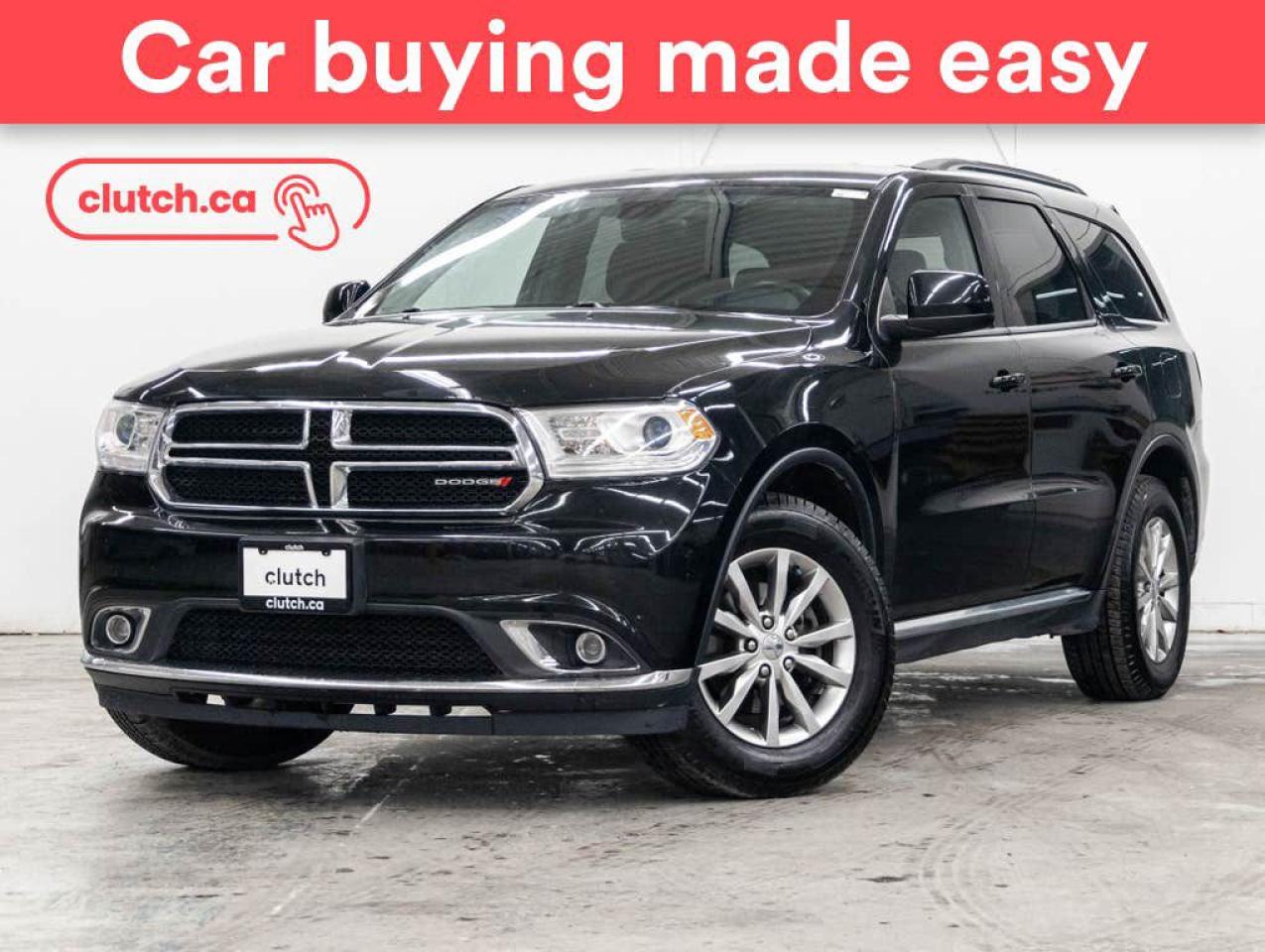 Used 2017 Dodge Durango SXT AWD w/ Uconnect, Power Driver's Seat, Tri-Zone A/C for sale in Toronto, ON