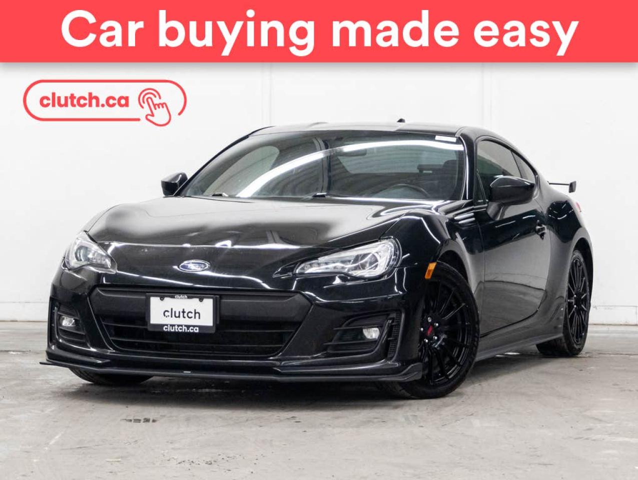 Used 2017 Subaru BRZ Sport-Tech w/ Nav, Dual Zone A/C, Rearview Cam for sale in Toronto, ON