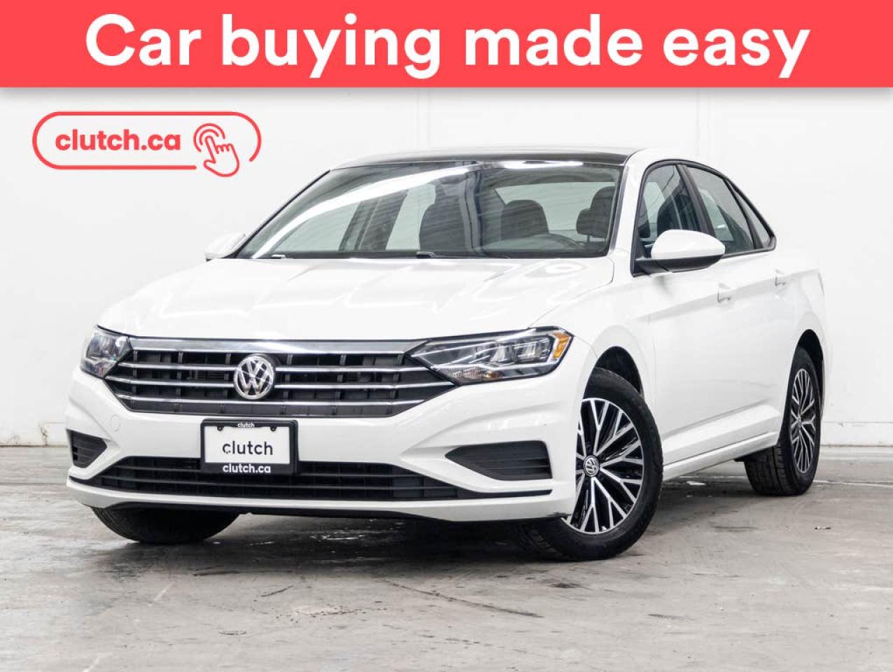 Used 2021 Volkswagen Jetta Highline w/ Advanced Driver Assistance System Pkg w/ Apple CarPlay & Android Auto, Power Sunroof, Nav for sale in Toronto, ON