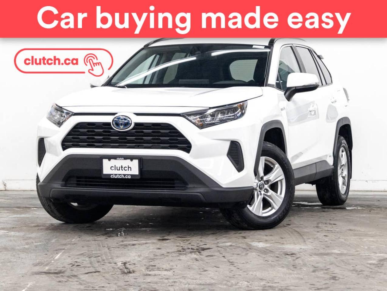 Used 2021 Toyota RAV4 Hybrid LE AWD w/ Apple CarPlay & Android Auto, Dual Zone A/C, Rearview Cam for sale in Toronto, ON