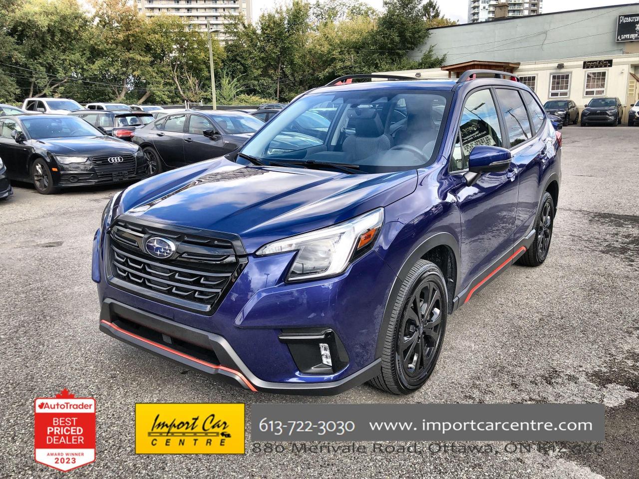 Used 2024 Subaru Forester Sport LIKE NEW!!  SPORT, PANO. ROOF, EYESIGHT, BLI for sale in Ottawa, ON