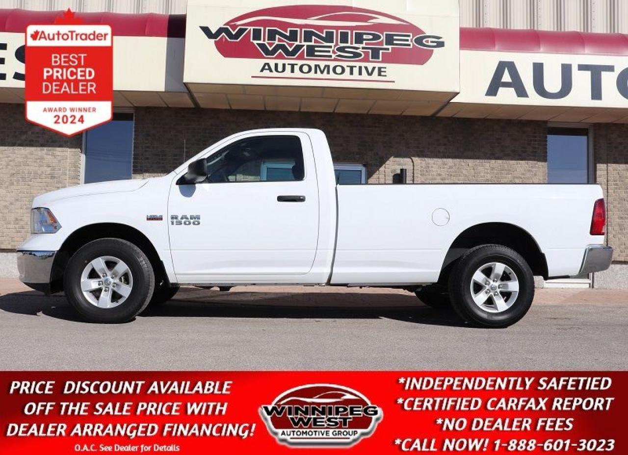 Used 2019 Dodge Ram 1500 SXT REG CAB 5.7L HEMI 4X4 8' BOX, STILL LIKE NEW! for sale in Headingley, MB