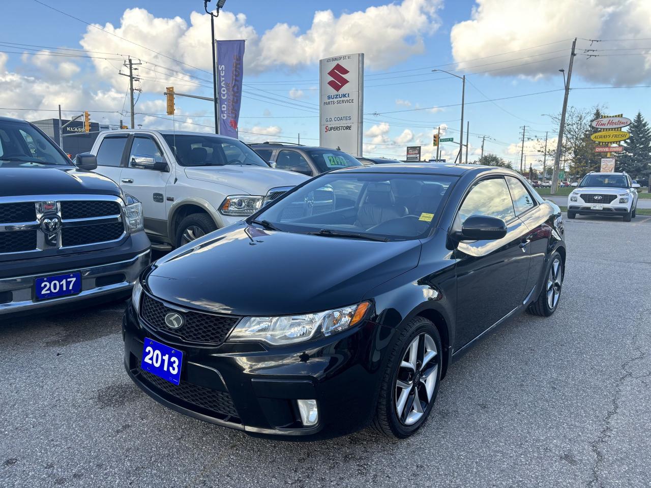 Used 2013 Kia Forte Koup SX ~Leather ~Power Moonroof ~Bluetooth ~Alloys ~AC for sale in Barrie, ON