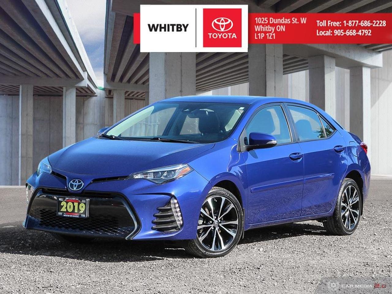 Used 2019 Toyota Corolla SE CVT for sale in Whitby, ON